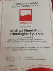 MST receives honorable mention in the TERAZ POLSKA competition!